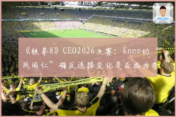 《铁拳8》CEO2026决赛：Knee的“风间仁”确反选择变化是否成为夺冠关键？