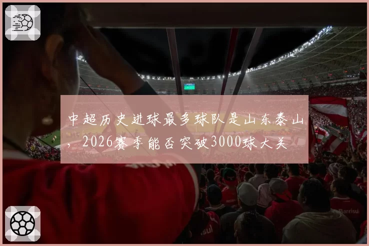 中超历史进球最多球队是山东泰山，2026赛季能否突破3000球大关